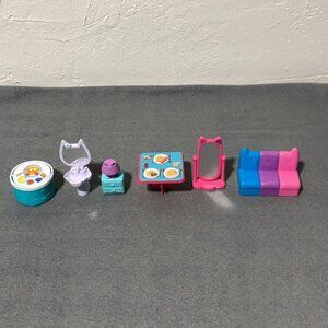 Gabby's Dollhouse Netflix DreamWorks Furniture Accessories Replacement Lot of 6